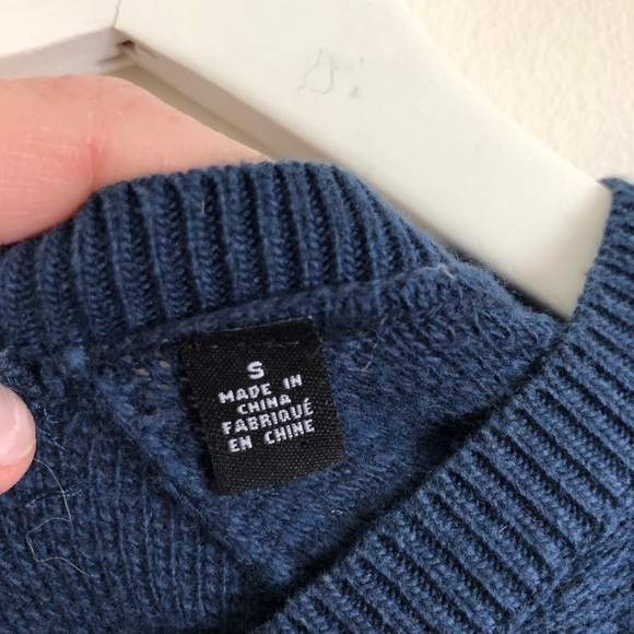 Anthropologie knitted and knotted foil sweater size small - Picture 8 of 8